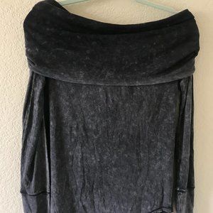 Off the Shoulder Free People Tie Dye Blouse